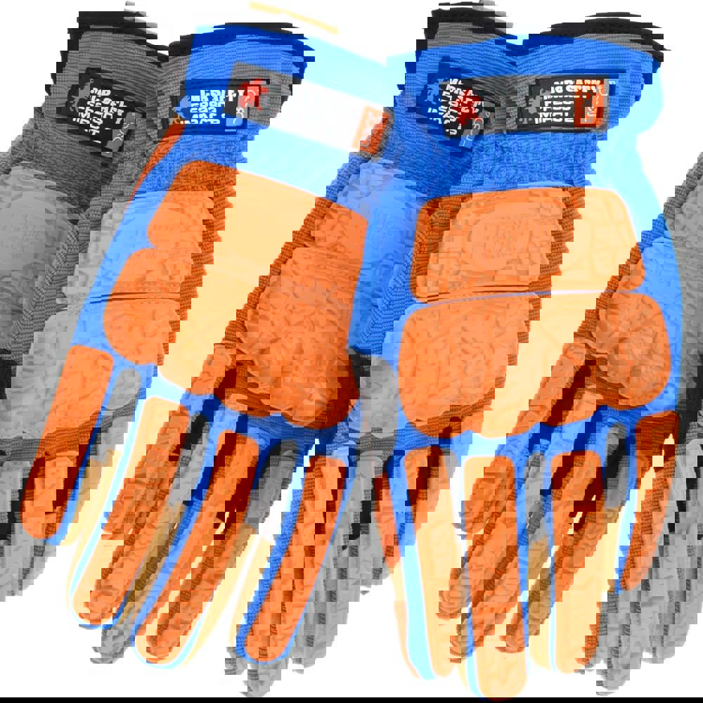 Size L Leather Abrasion Protection & Cut & Puncture Resistant Work Gloves